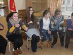Дружественная встреча девушек из кружка «Волонтер» ЦДОДиМ г.Каменца и учащихся старших классов Пелищенской средней школы (8 декабря 2016 года).