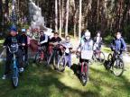 Велопоход учащихся «ЮИД» по маршруту «Каменец – д. Березняки» с посещением памятника в Прусковском лесу